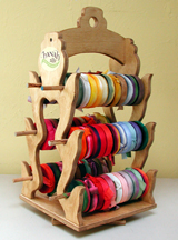 SMALL WOODEN RACK - SIDE VIEW