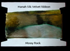 Mossy Rock Velvet Ribbon
